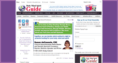 Desktop Screenshot of bodymindspiritguide.com